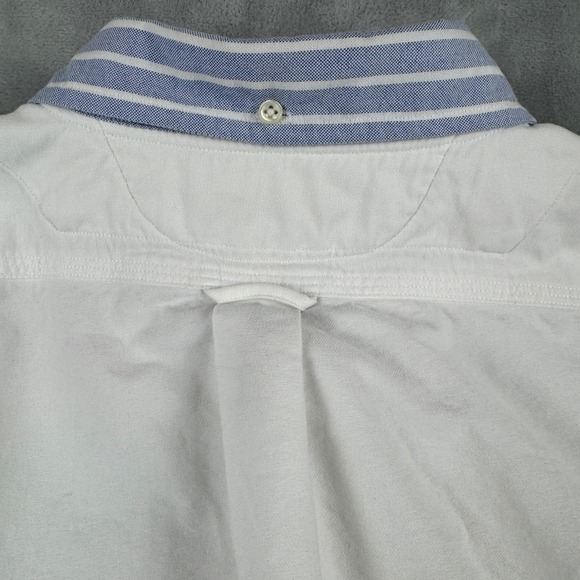 RARE Vtg Ralph Lauren Winged Foot 1932 LA Embroidered Button Down Shirt Mens XXL - Picture 8 of 15